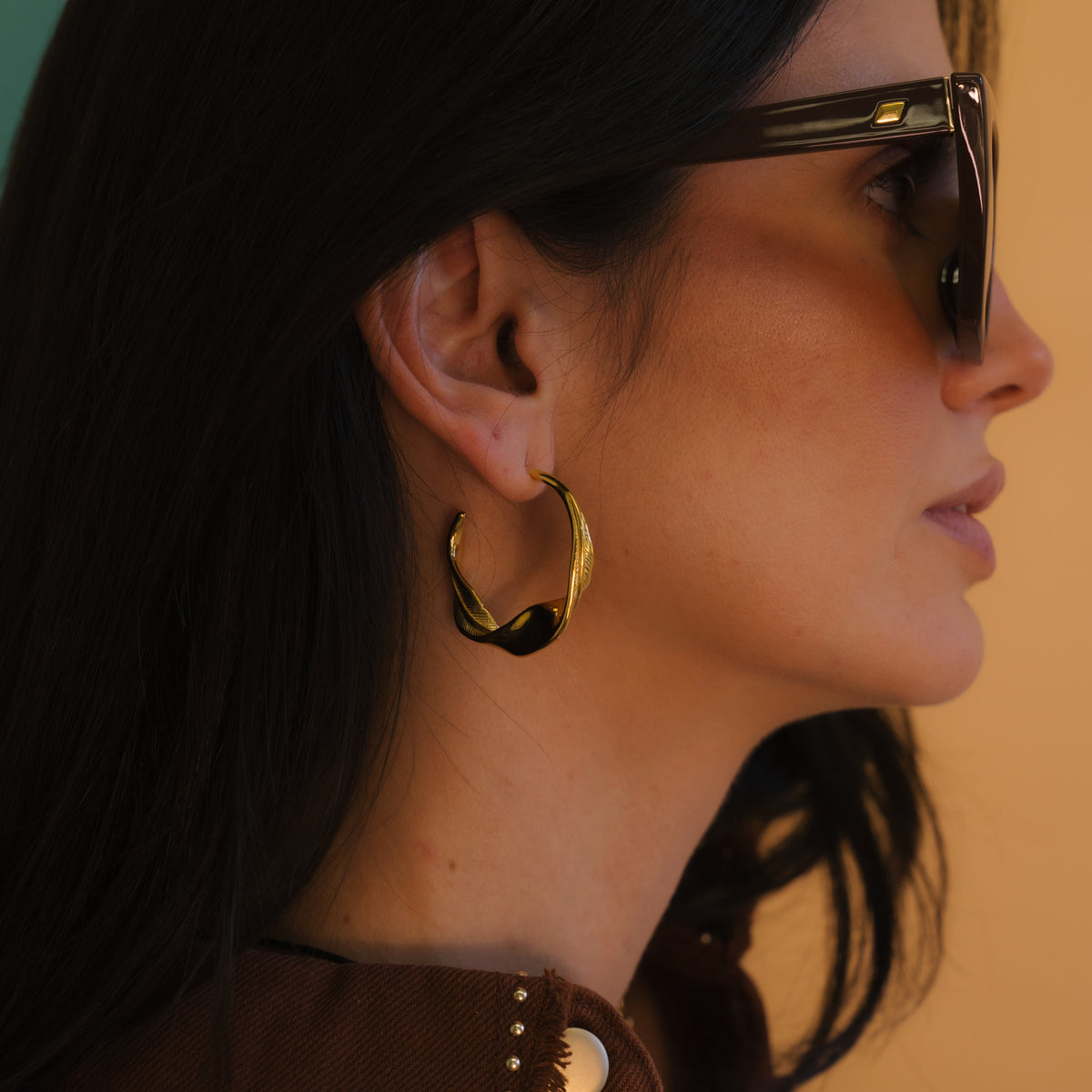 FOLHA Sculptural Hoops