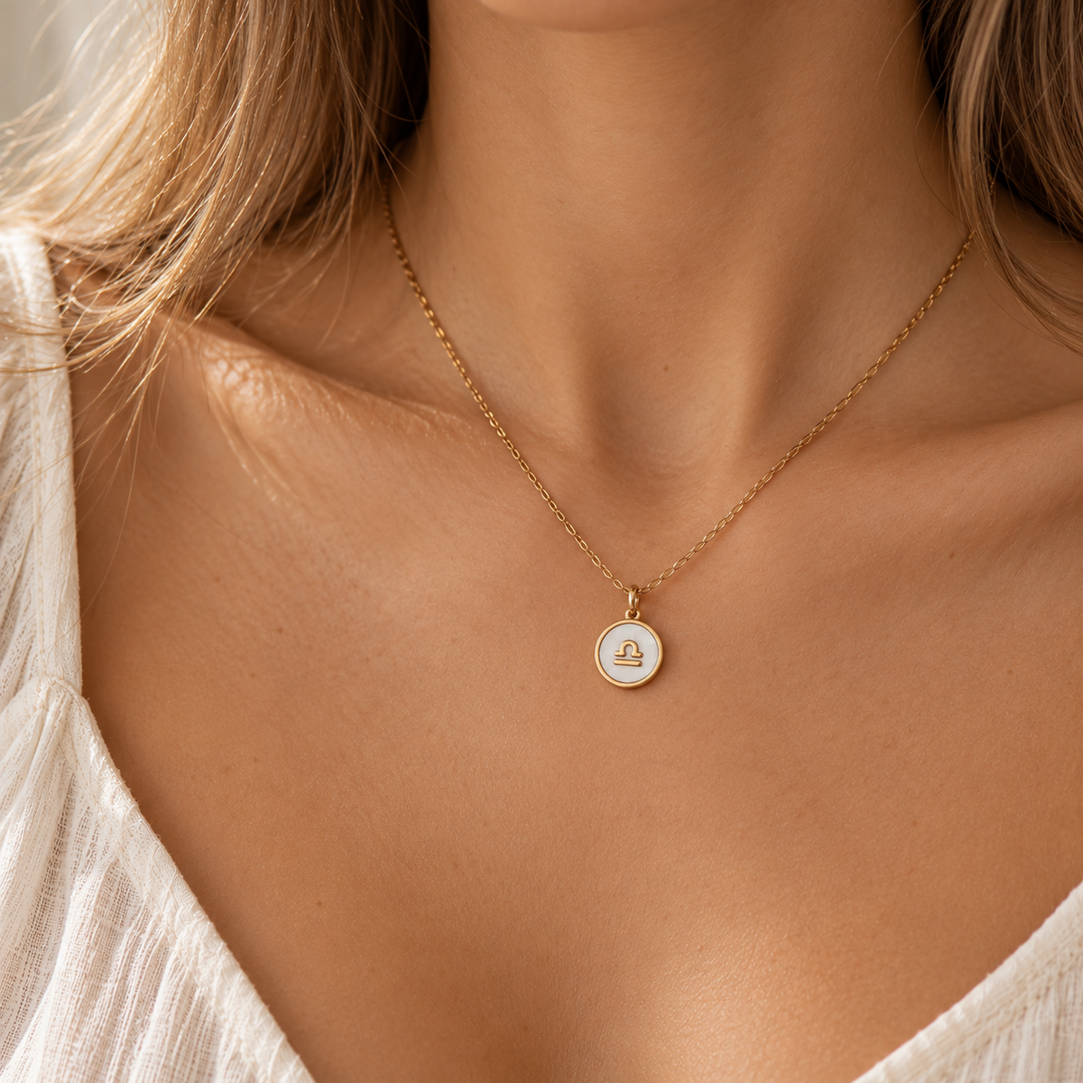 Libra Zodiac Charm