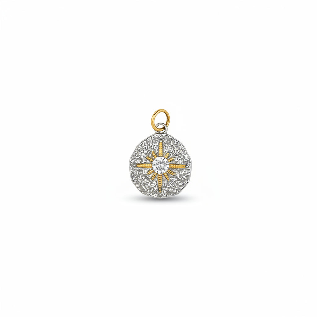 Starburst Medallion Charm