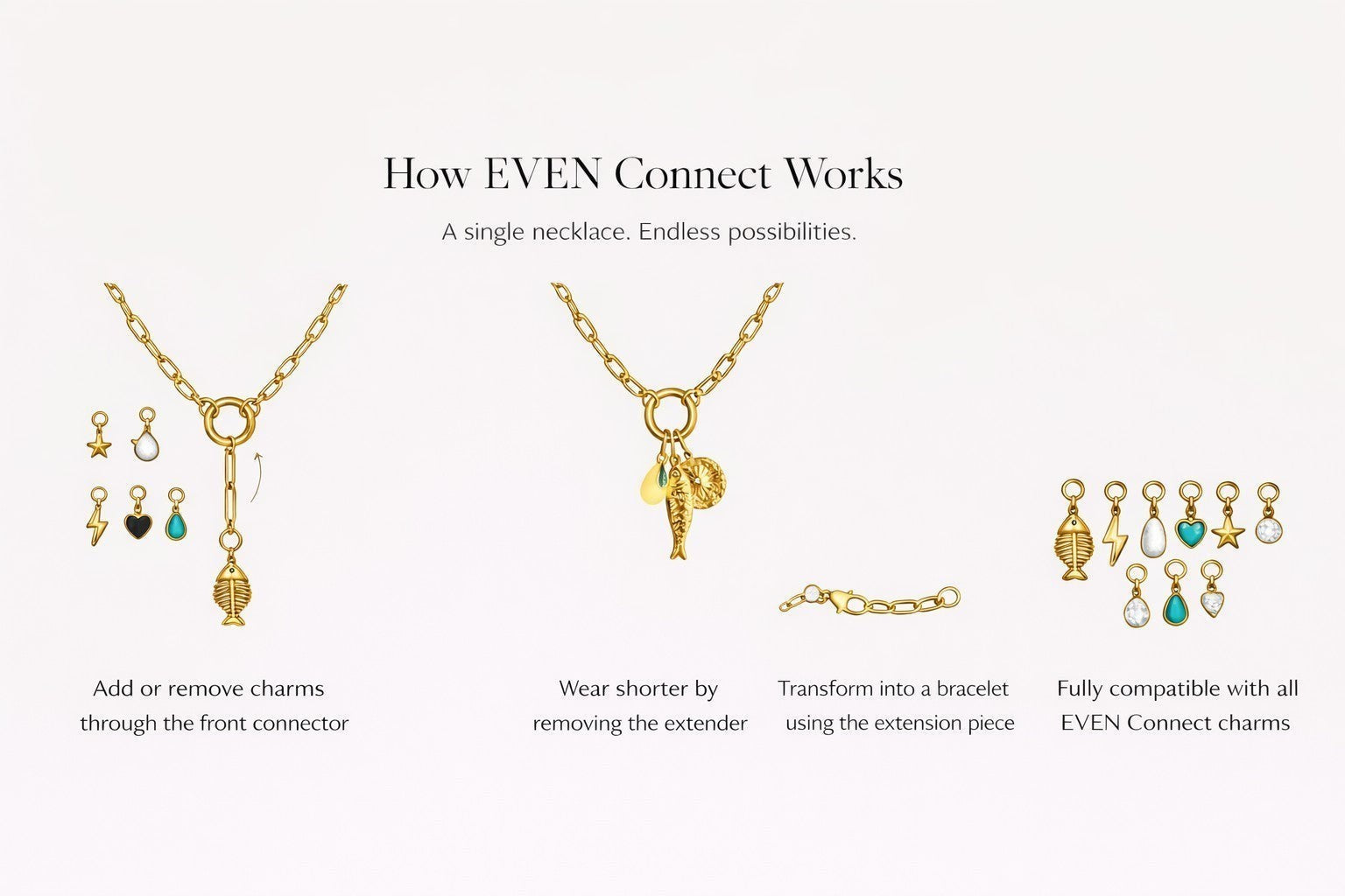 BRISA Connector Necklace